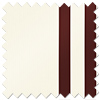 Winnies Stripe, Russet - Twist&Fit Roller Blind